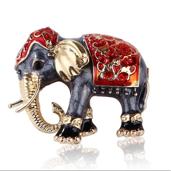Elephant brooch - Picture 3 of 3